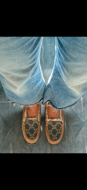 LIMITED Edition Celine Triomphe Upcycle Uggs