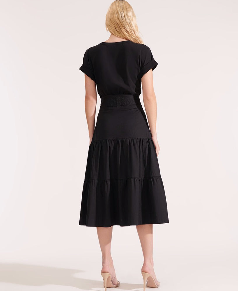 
            
                Load image into Gallery viewer, VERONICA BEARD TRAIL DRESS BLACK
            
        